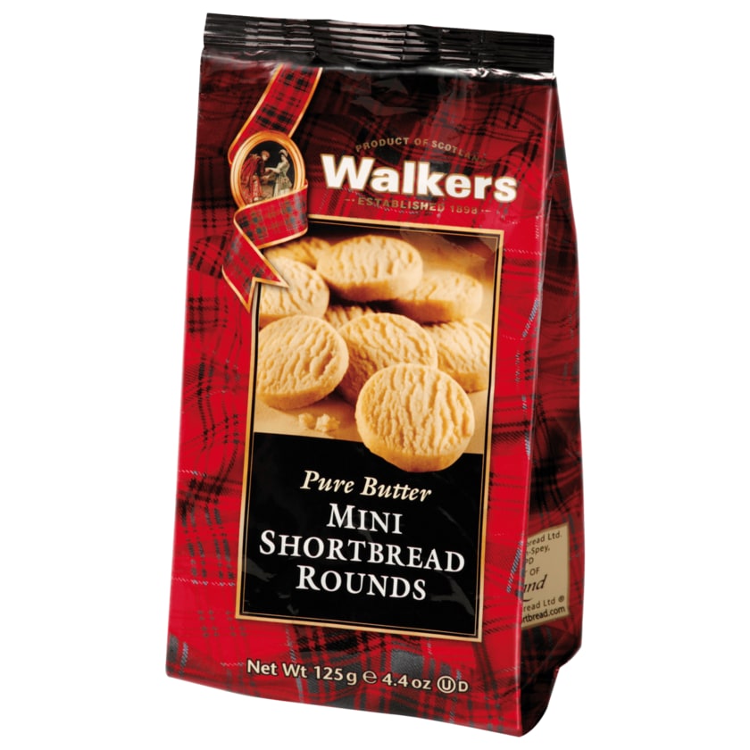 Walkers Mini Shortbread Rounds 40g
